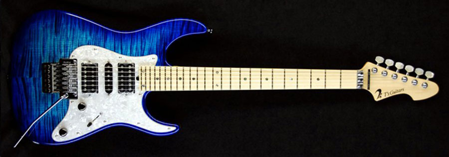 ギター T's DST-Classic24 Drop Top Exotic Flame classic24_1.jpg