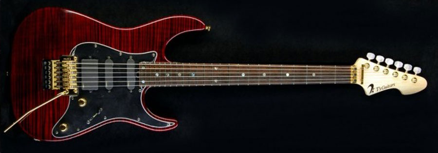 ギター T's DST-Classic24 Drop Top Exotic Flame DST-Classic24 Droptop Exotic Flame(Blue Burst) · T's Guitars