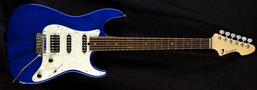 ギター T's Guitars DST-Classic SSH/Centura Blue T's Guitars DST-Classic SSH/Centura Blue エレキギター、T's Guitars